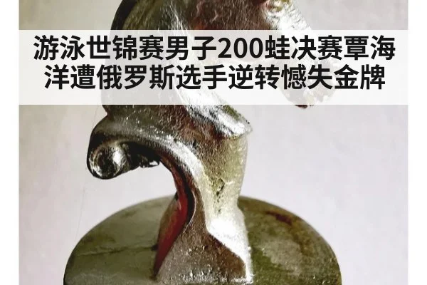 游泳世锦赛男子200蛙决赛覃海洋遭俄罗斯选手逆转憾失金牌